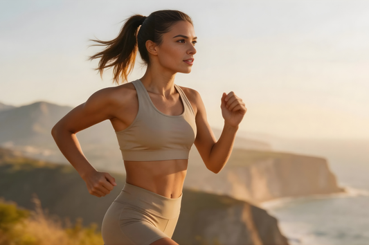 Women running using stillwell pouches