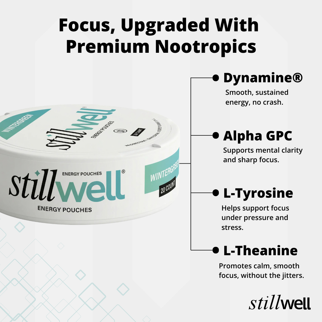 Stillwell Energy Pouches- No Nicotine