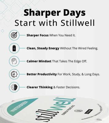 Stillwell Energy Pouches- No Nicotine